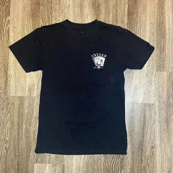 Mens Sullen Art Collective Black Short Sleeve Tee - S - Picture 1 of 6